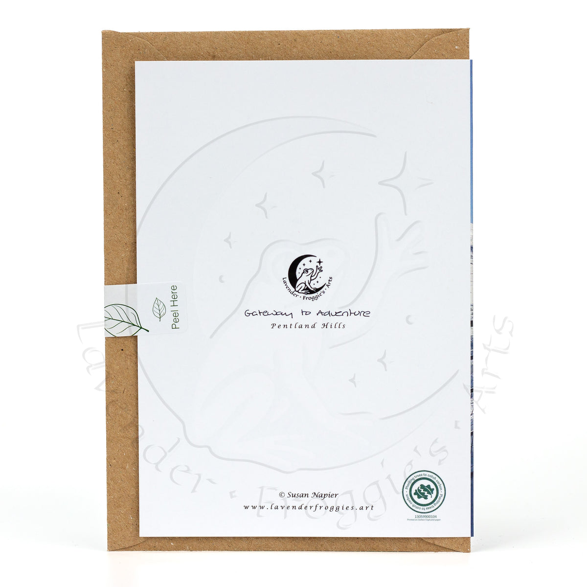Gateway to Adventure A6 Portrait Greetings Card