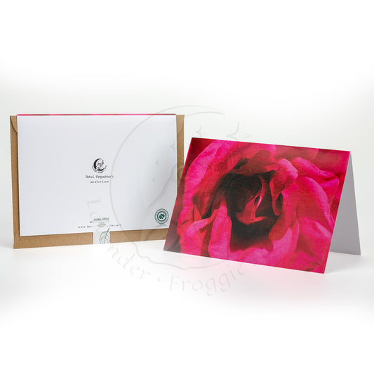 Petal Perfection A6 Landscape Greetings Card