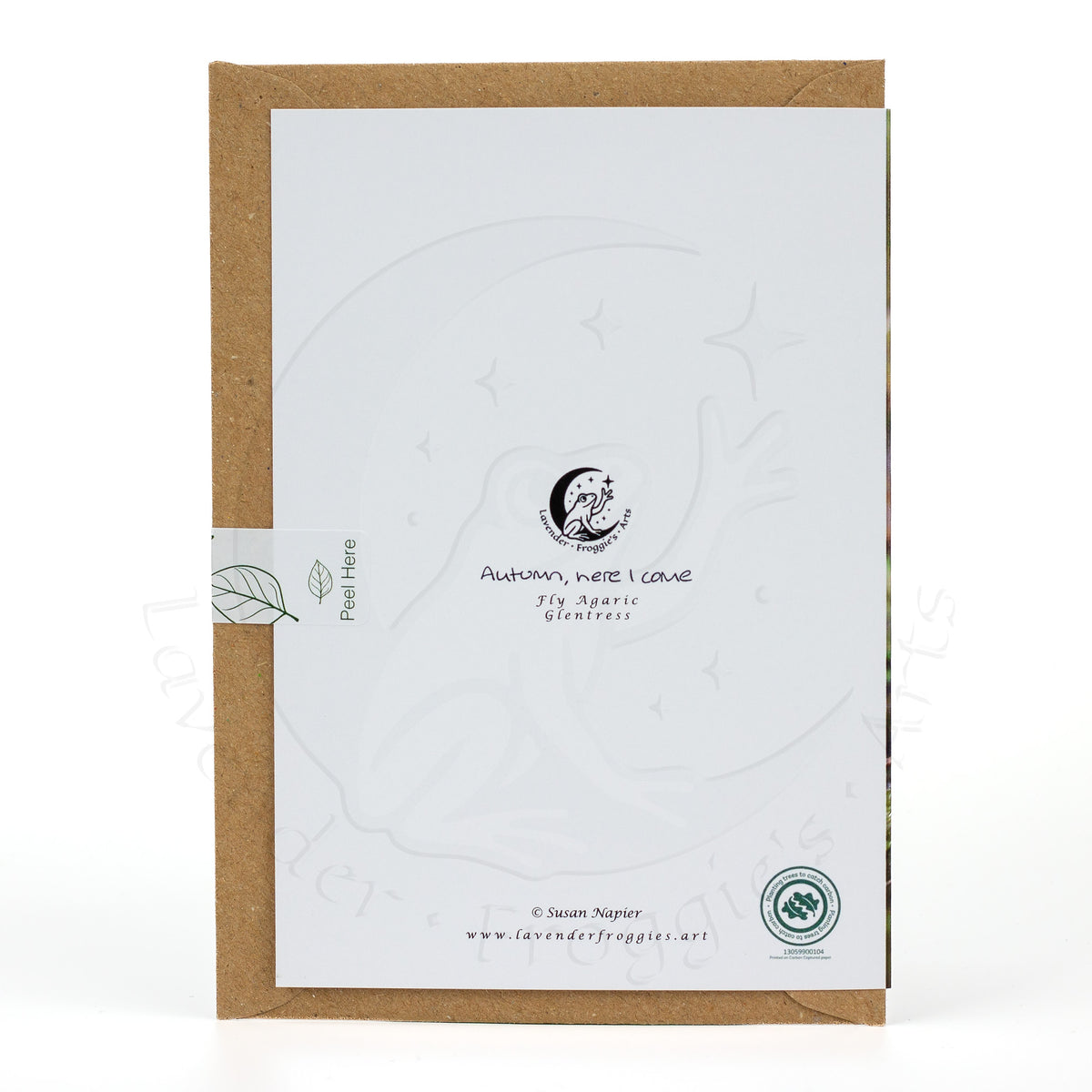 Autumn, here I come A6 Portrait Greetings Card