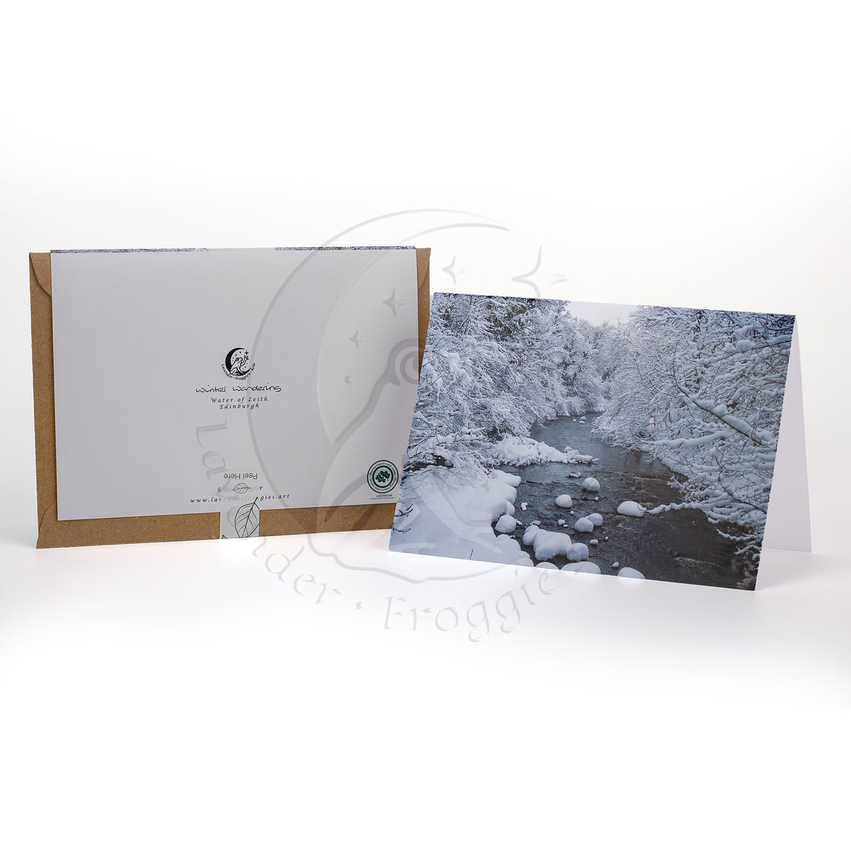 Winter Wandering A6 Landscape Greetings Card